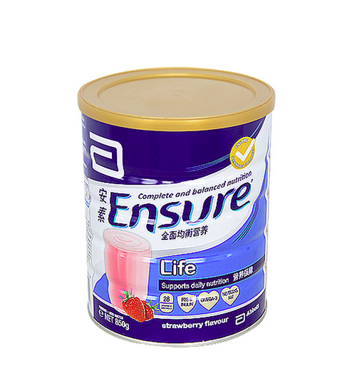 Ensure Life Milk Powder Strawberry 850 Grams