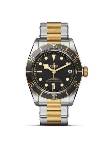 Tudor Horloge Black Bay 41mm Steel - Gold 79733N